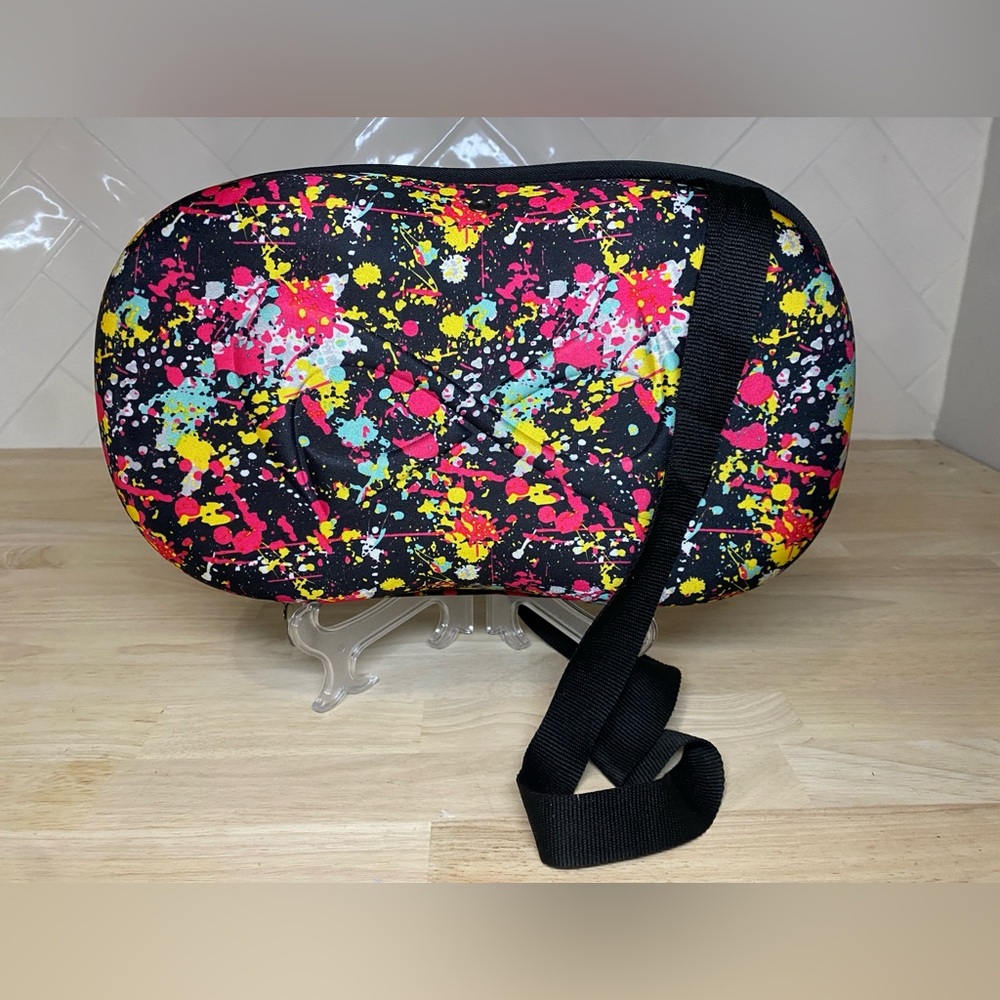 Nfinity Midnite Beast Cheer Shoe Hard Case Multicolor Splatter *CASE ONLY